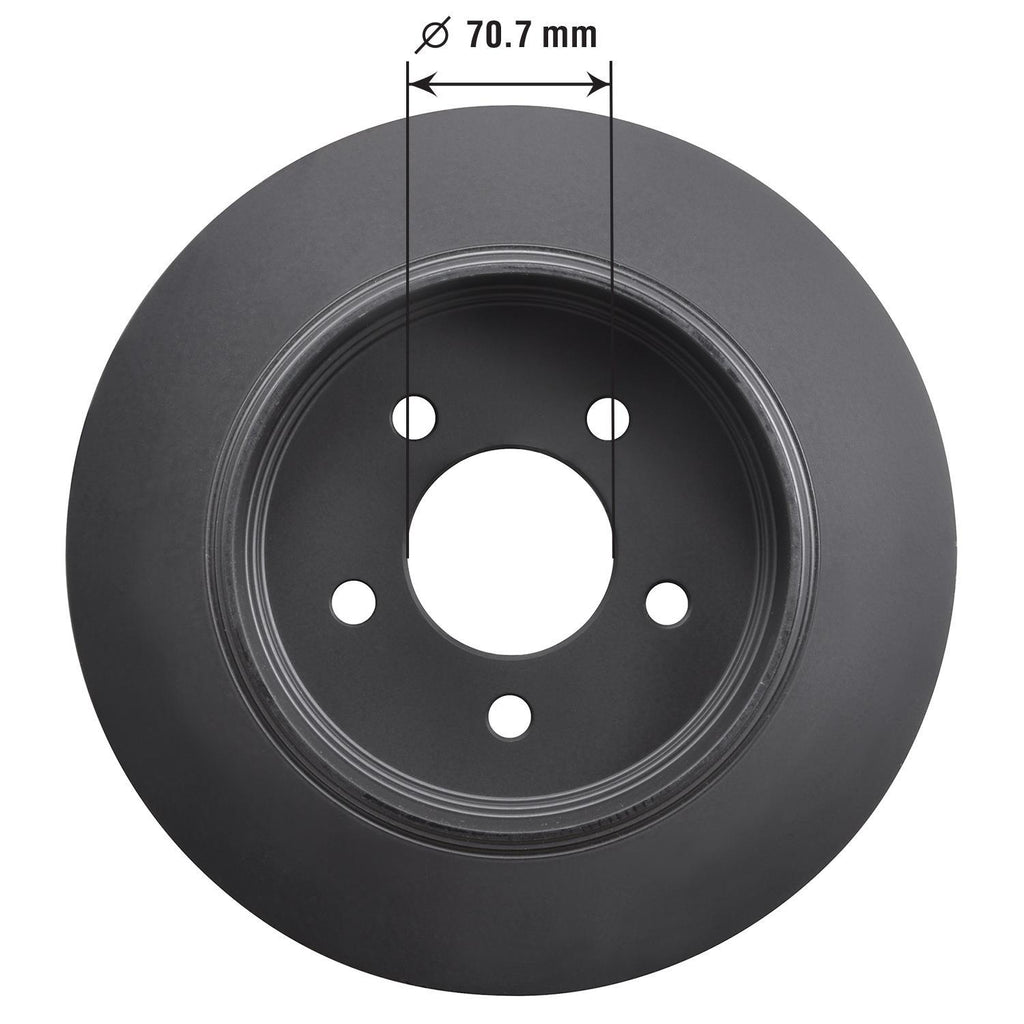 Gold Disc Brake Rotor 54105DG