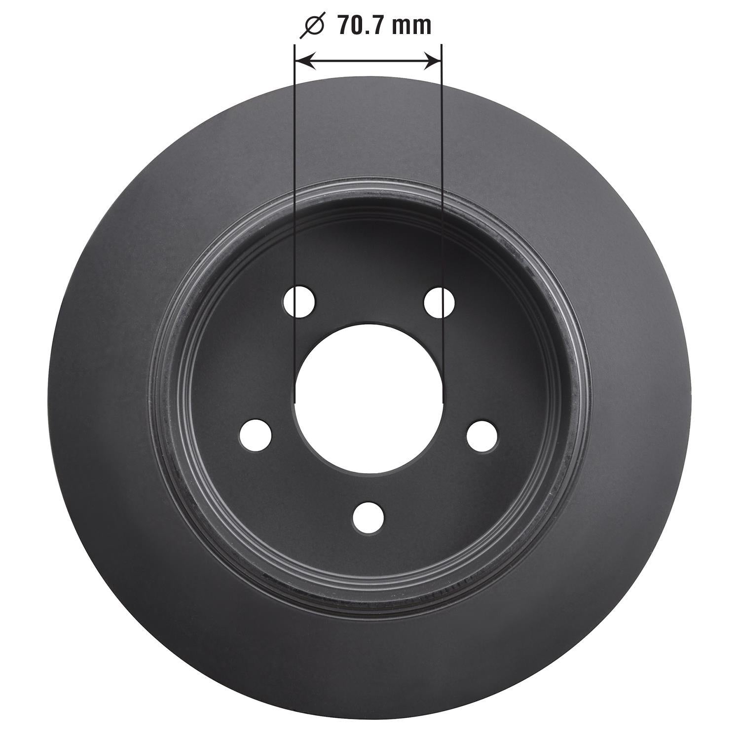 Gold Disc Brake Rotor 54105DG