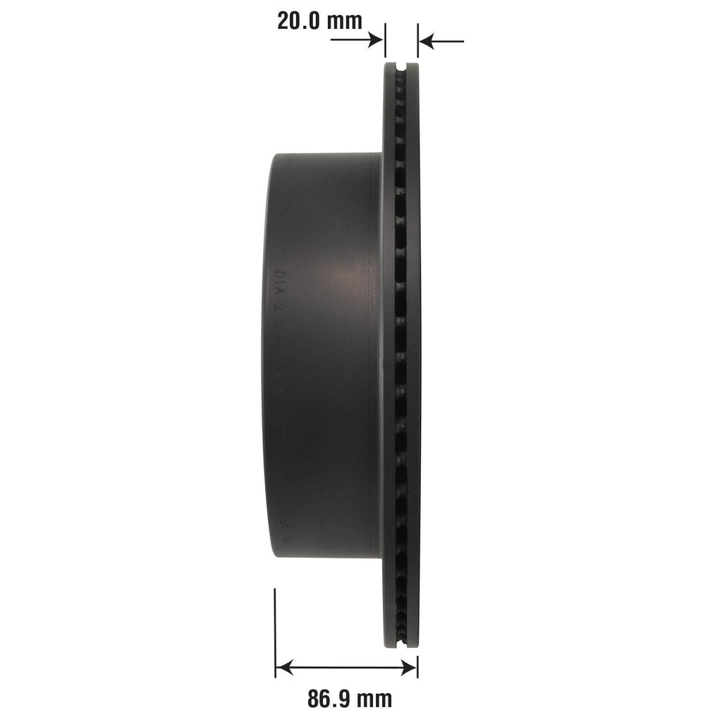 Gold Disc Brake Rotor 54111DG