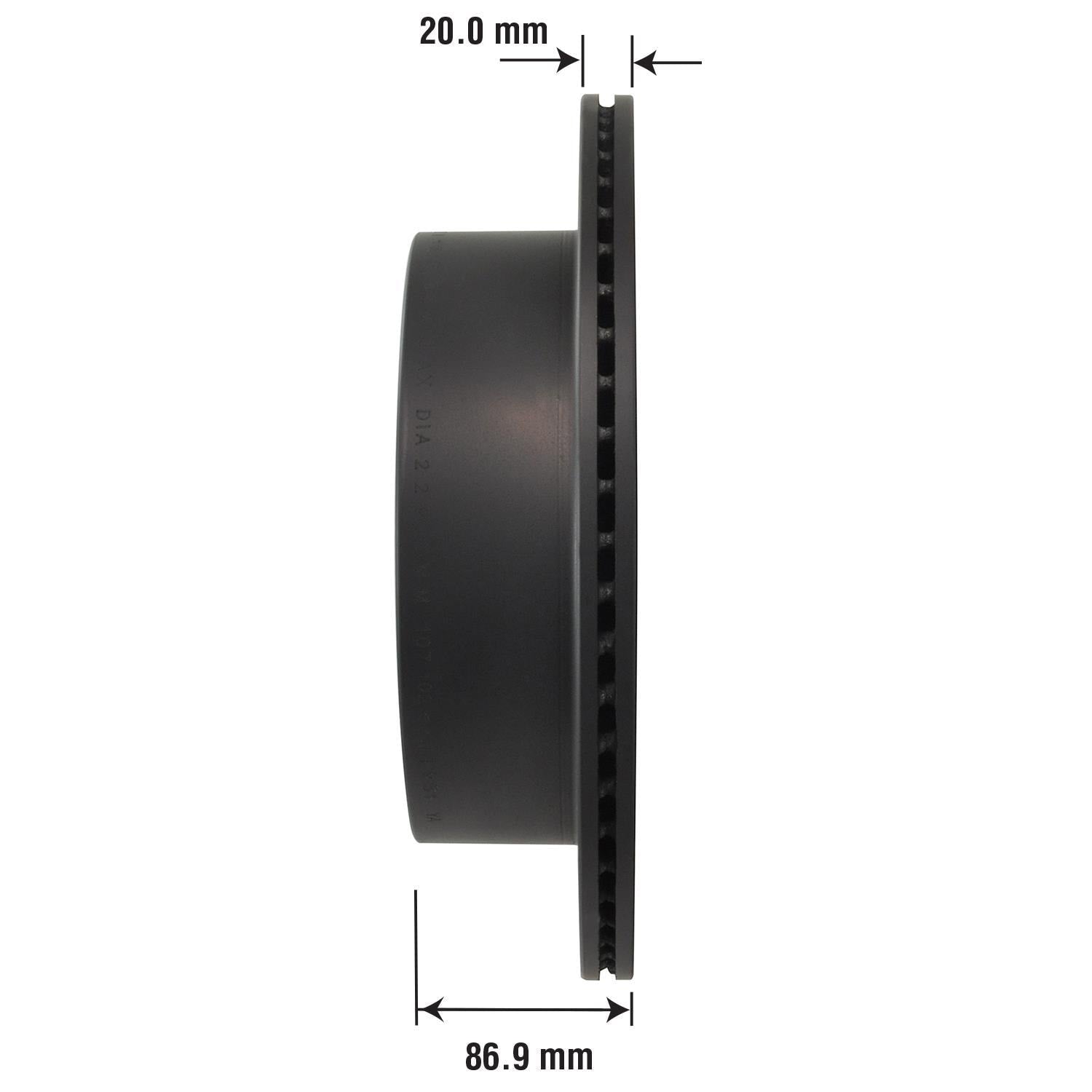 Gold Disc Brake Rotor 54111DG