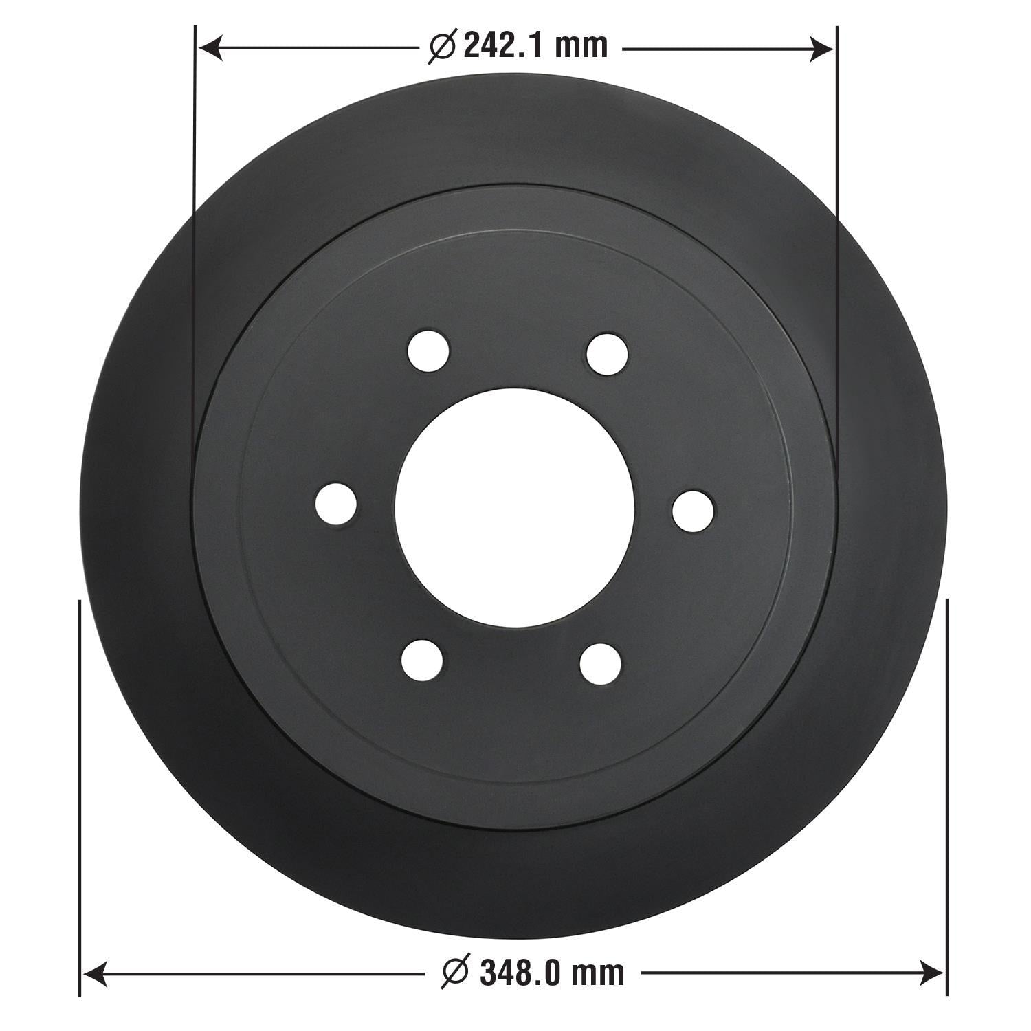 Gold Disc Brake Rotor 54111DG