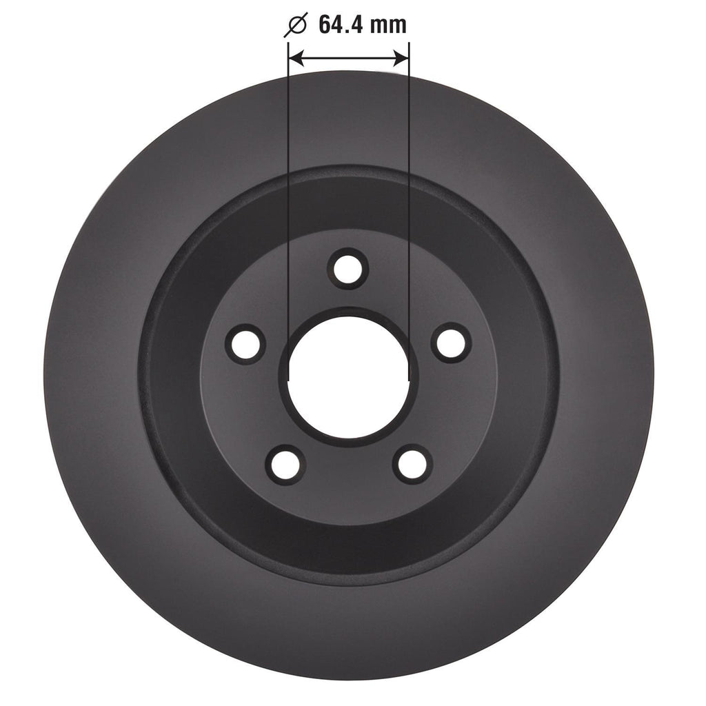 Gold Disc Brake Rotor 54117DG