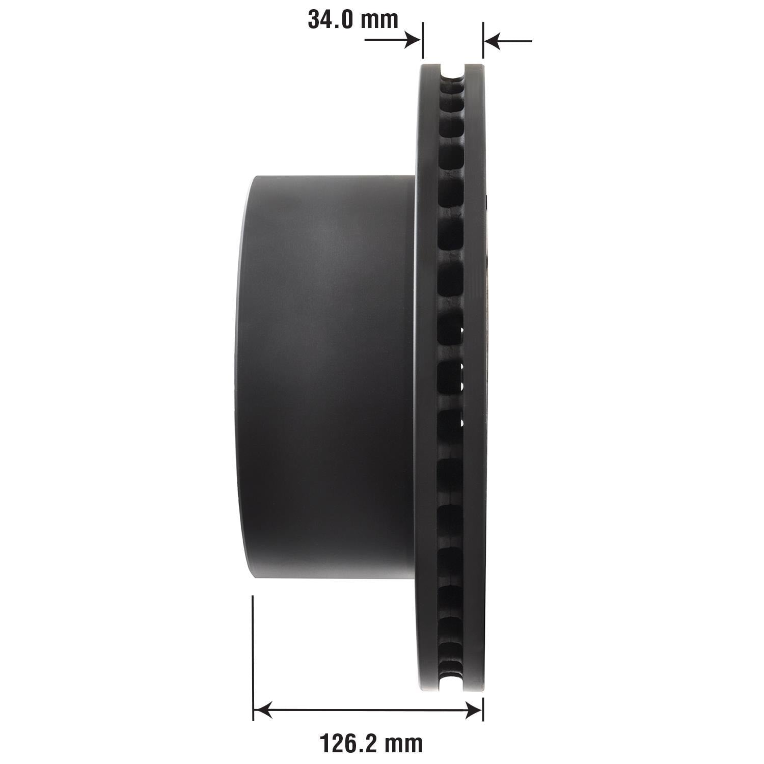 Gold Disc Brake Rotor 54141DG