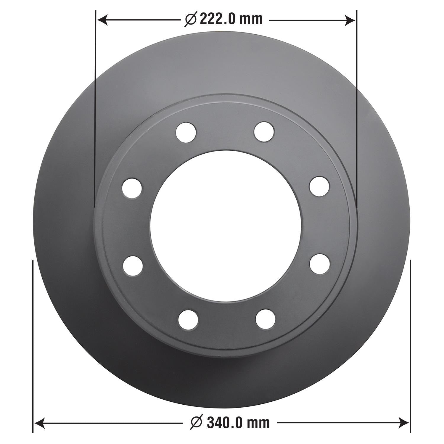 Gold Disc Brake Rotor 54141DG