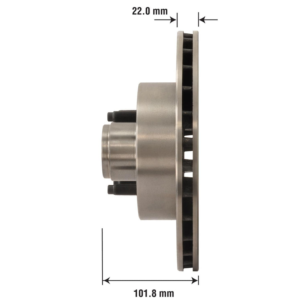 Disc Brake Rotor and Hub Assembly 5432