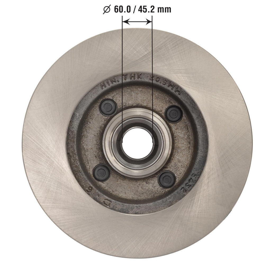 Disc Brake Rotor and Hub Assembly 5432