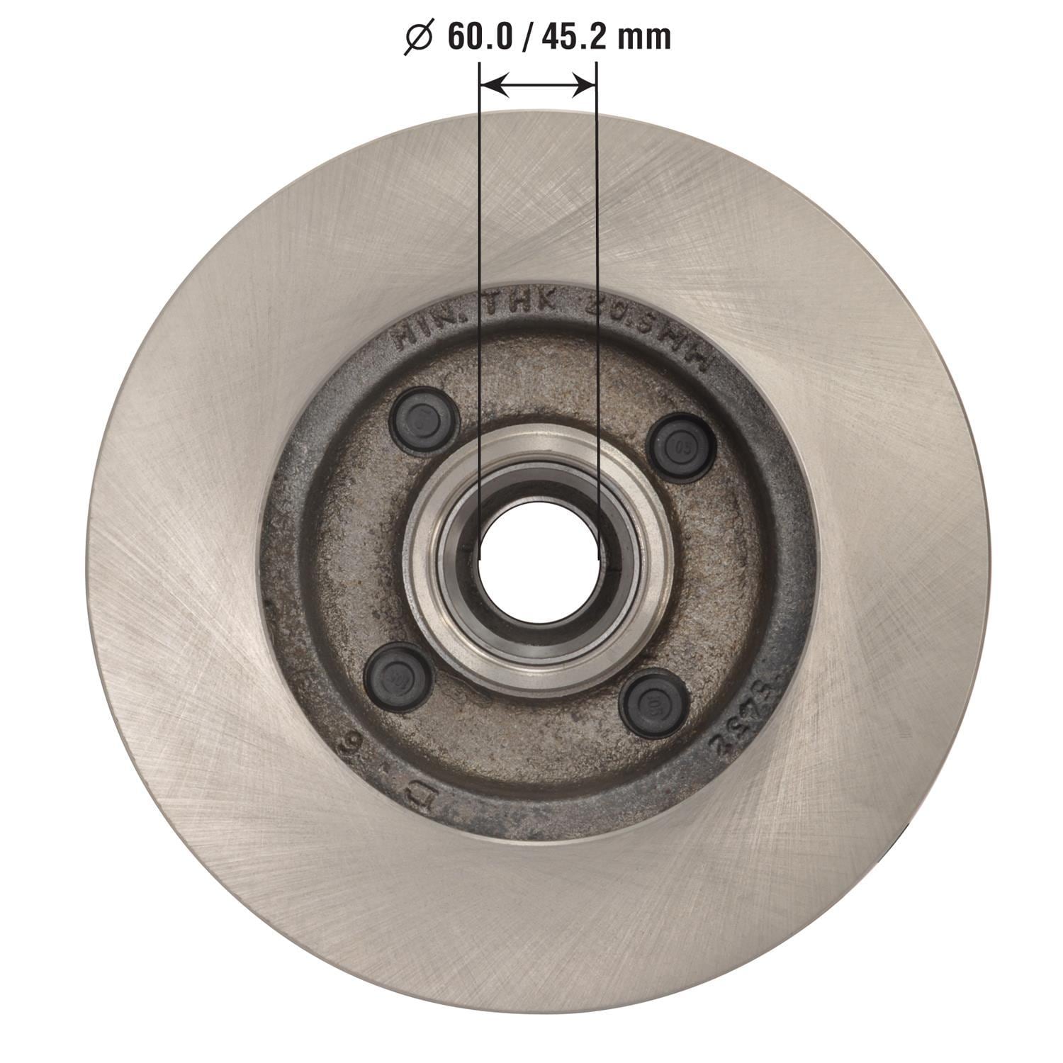 Disc Brake Rotor and Hub Assembly 5432