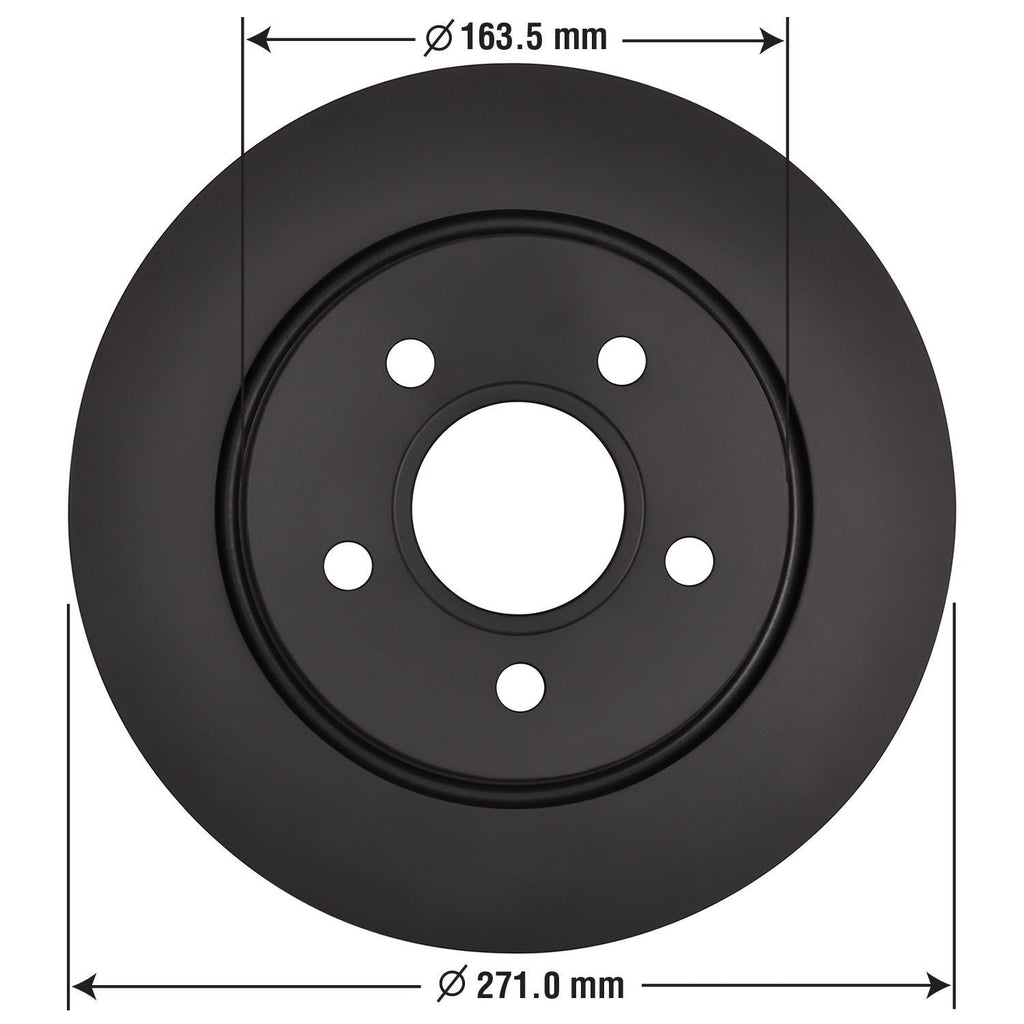 Gold Disc Brake Rotor 54460DG