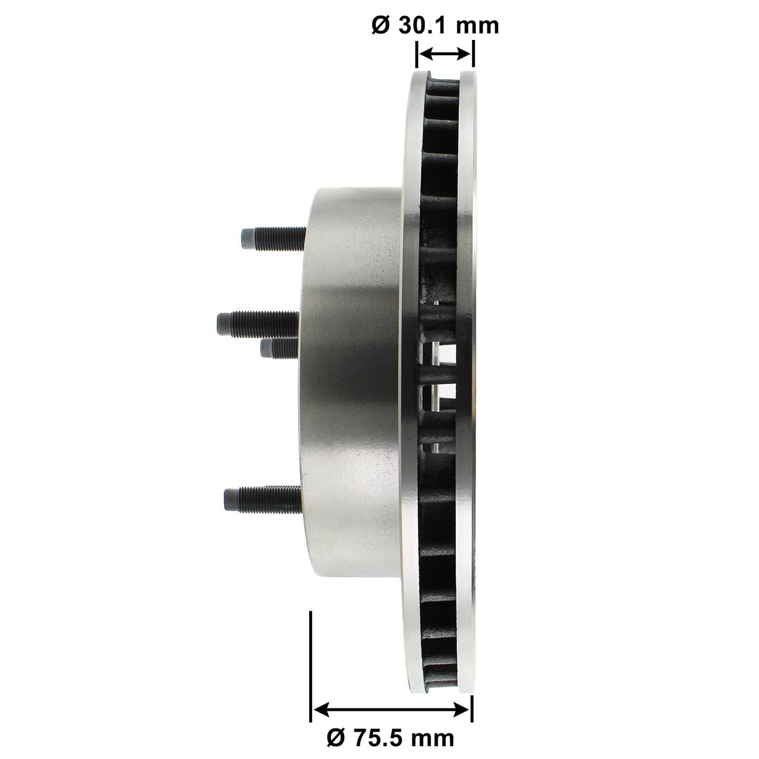 Disc Brake Rotor and Hub Assembly 5460