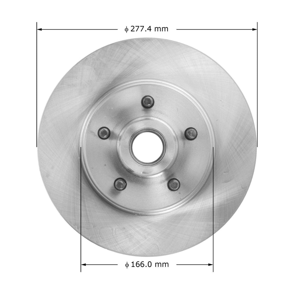 Disc Brake Rotor and Hub Assembly 5462