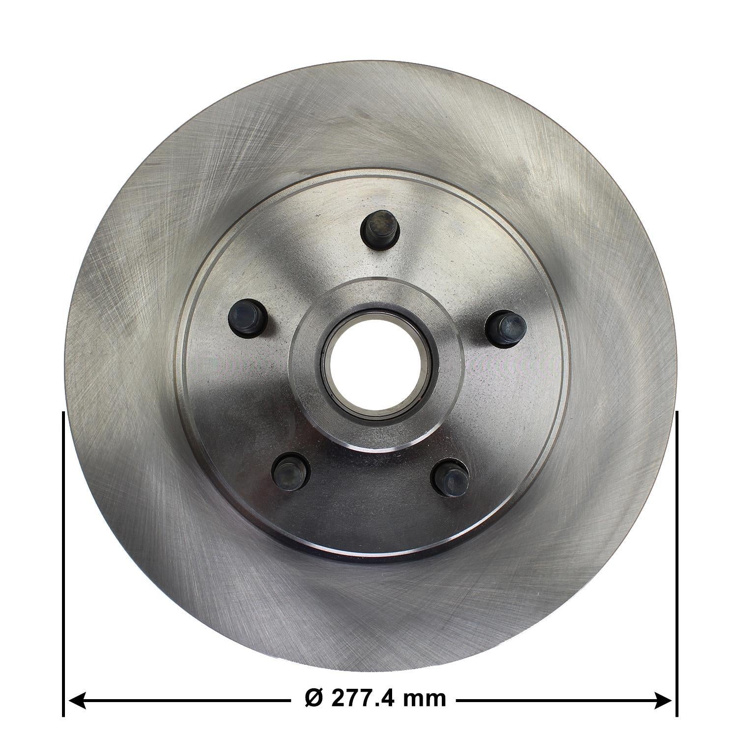 Disc Brake Rotor and Hub Assembly 5462