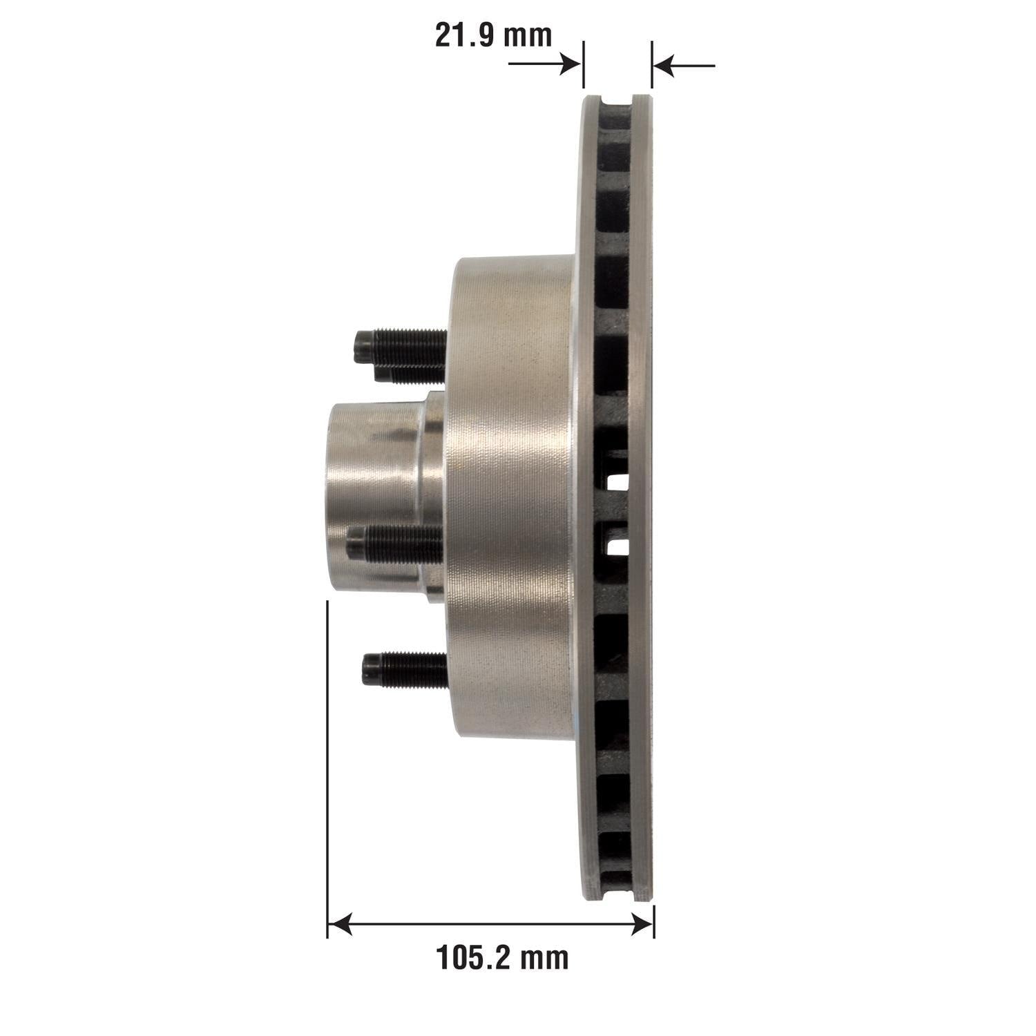 Disc Brake Rotor and Hub Assembly 5467