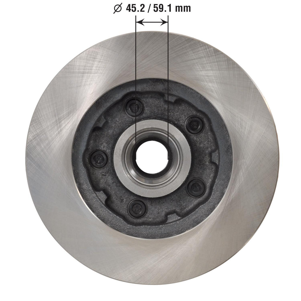 Disc Brake Rotor and Hub Assembly 5467