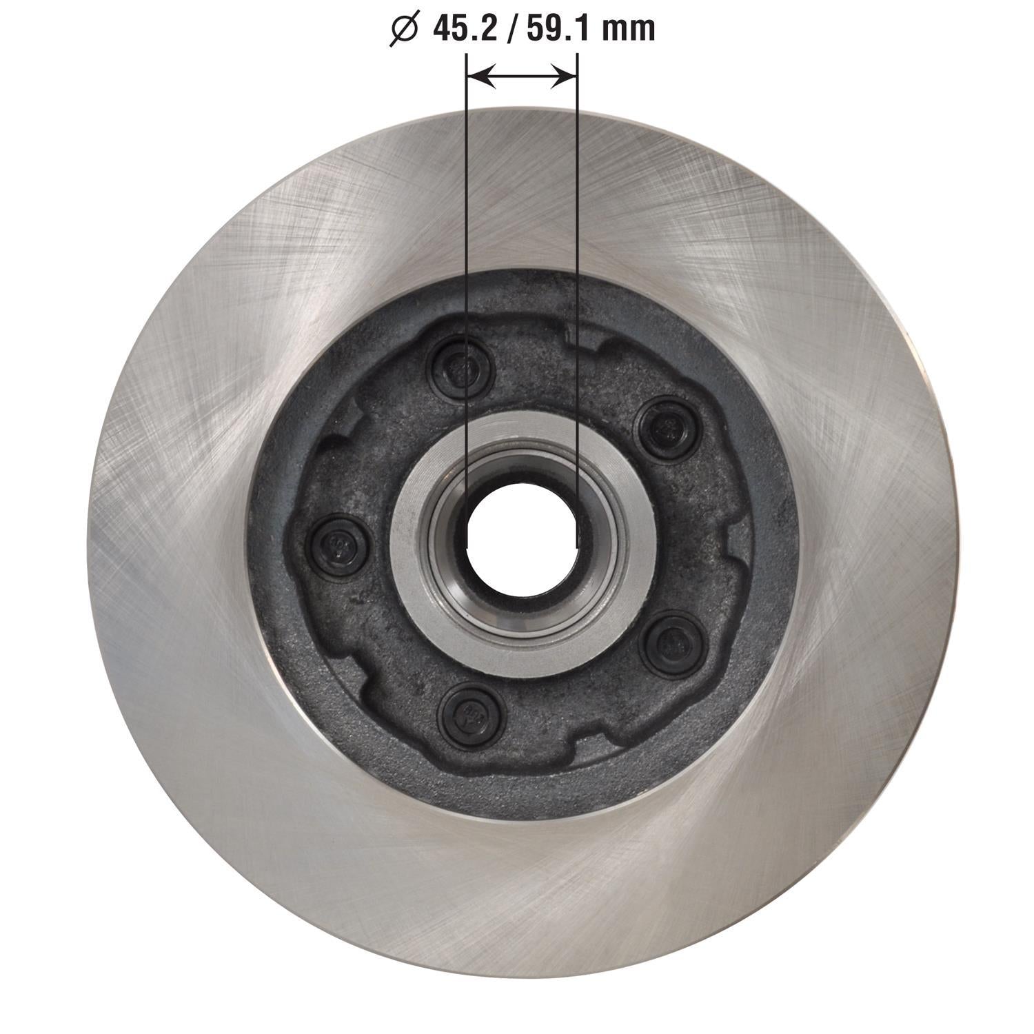 Disc Brake Rotor and Hub Assembly 5467