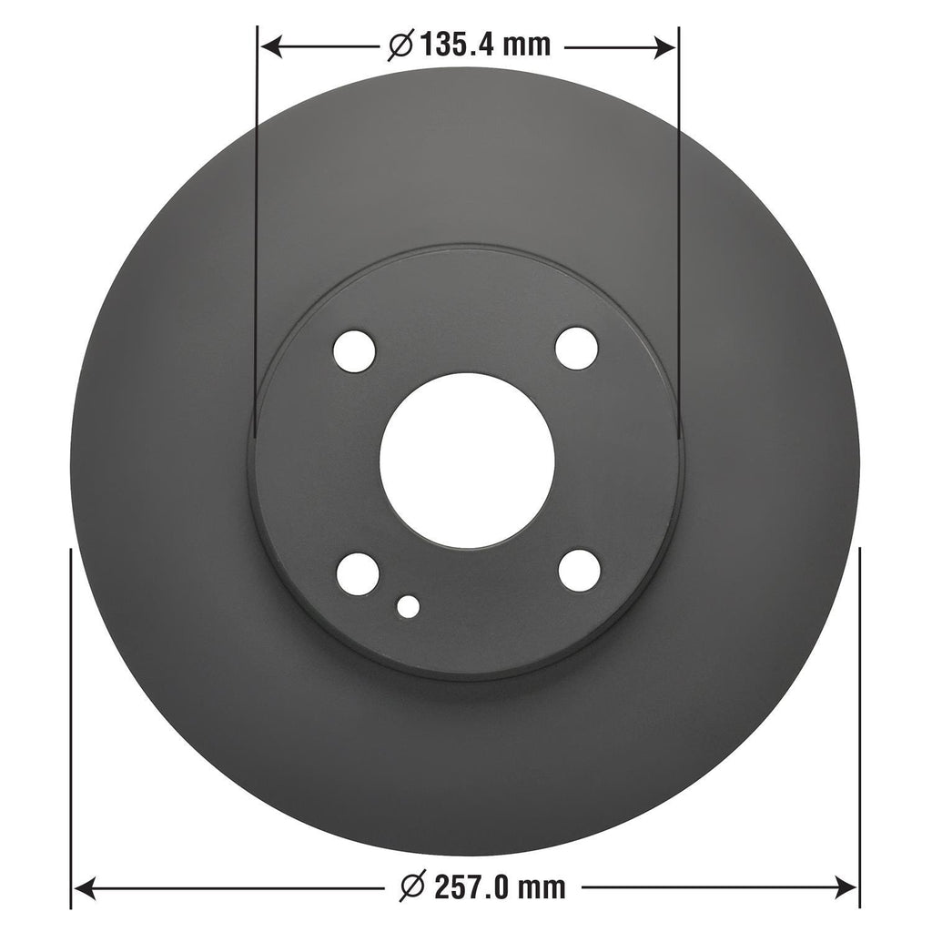 Gold Disc Brake Rotor 5474DG