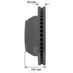 Severe Duty Disc Brake Rotor 54800SD