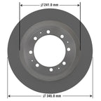 Severe Duty Disc Brake Rotor 54800SD