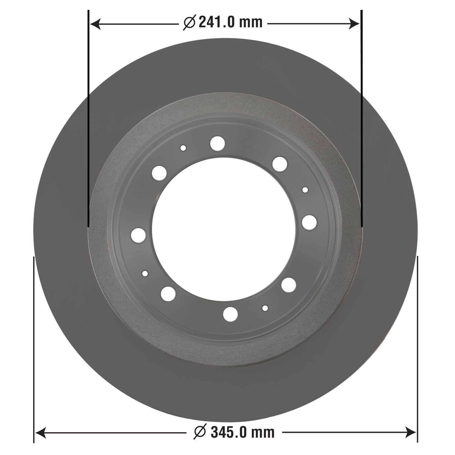 Severe Duty Disc Brake Rotor 54800SD