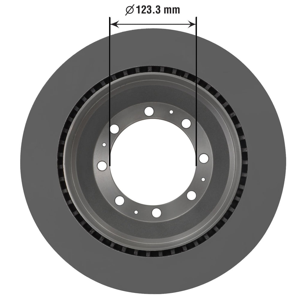Severe Duty Disc Brake Rotor 54800SD
