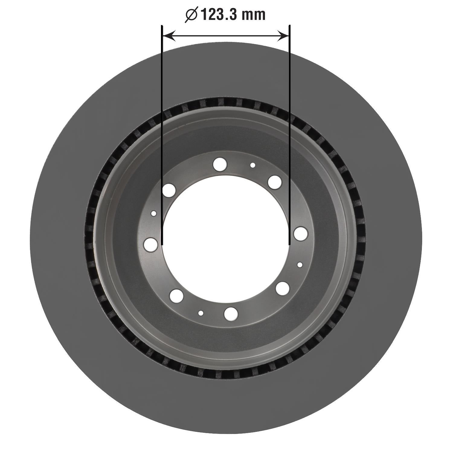 Severe Duty Disc Brake Rotor 54800SD