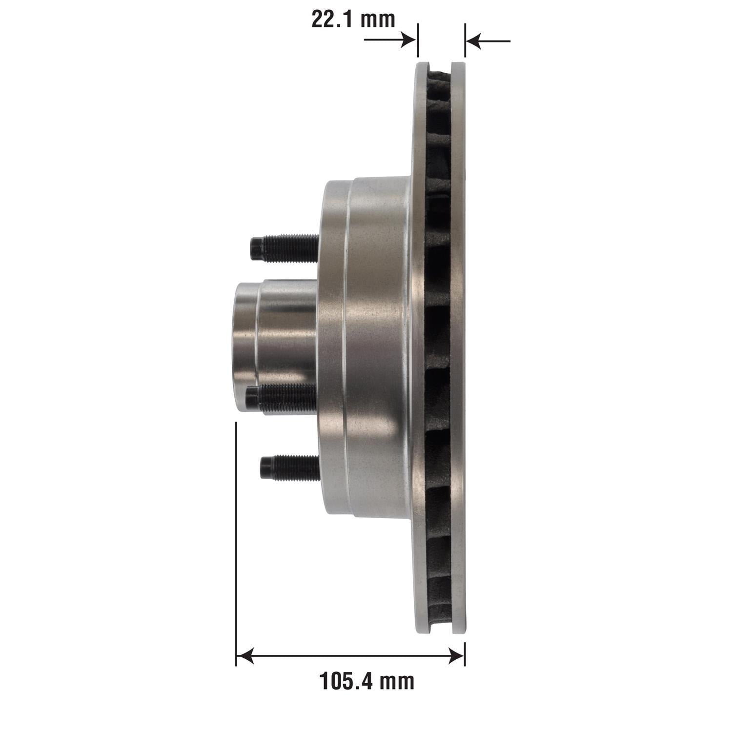 Disc Brake Rotor and Hub Assembly 5488