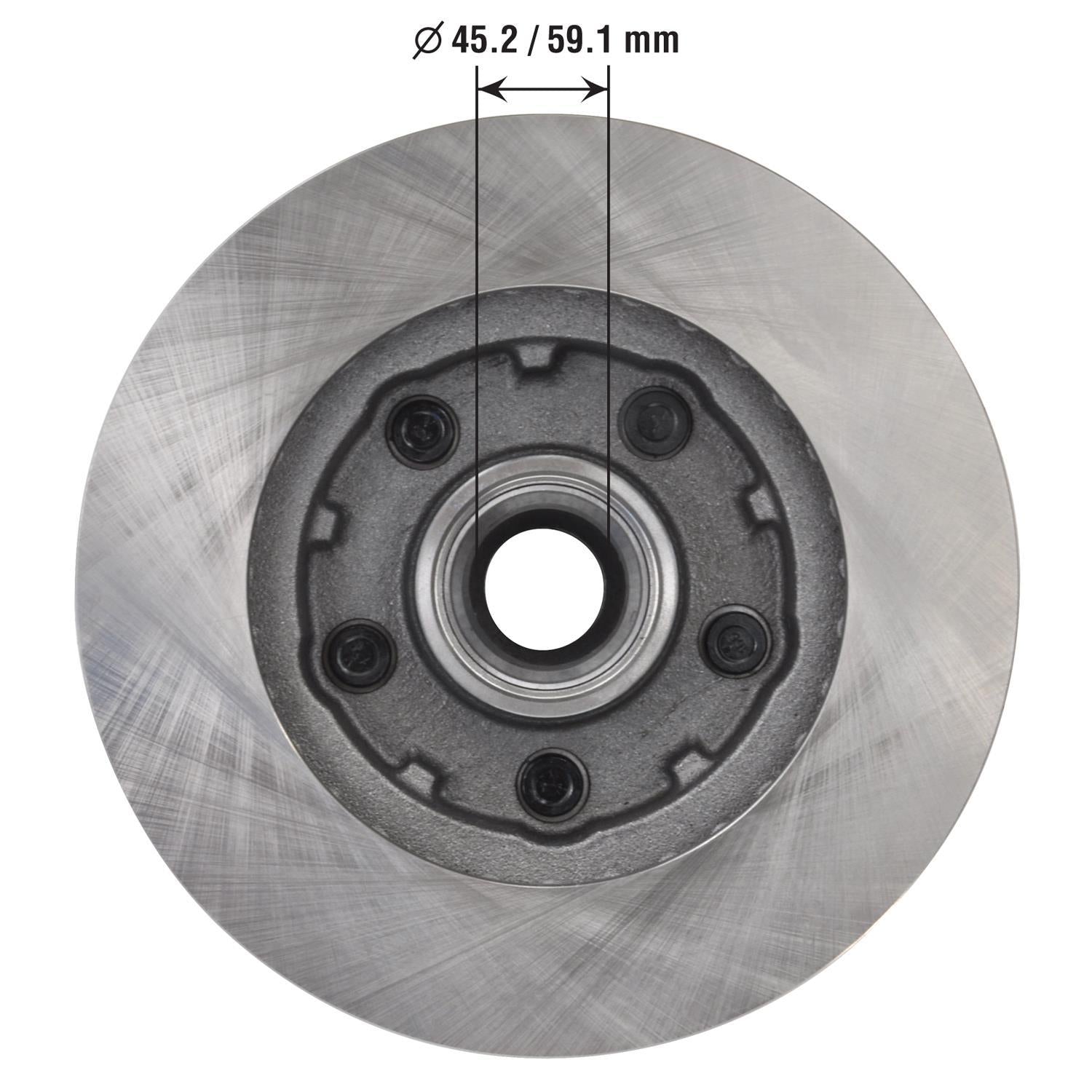 Disc Brake Rotor and Hub Assembly 5488