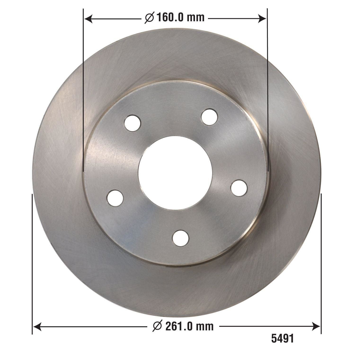 Disc Brake Rotor 5491