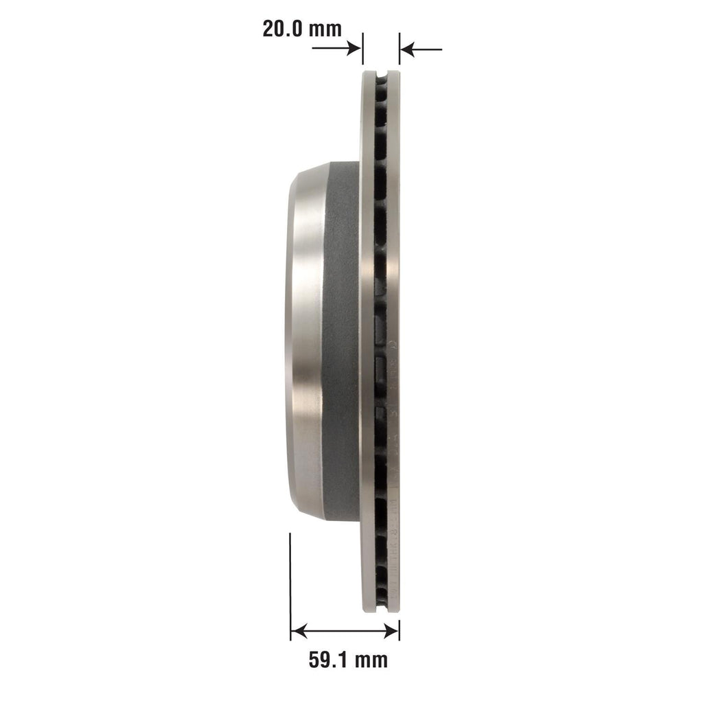 Disc Brake Rotor 55017