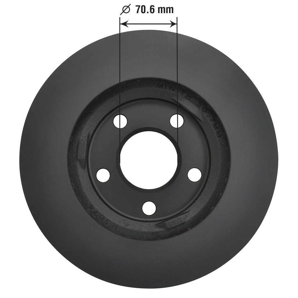 Gold Disc Brake Rotor 55034DG