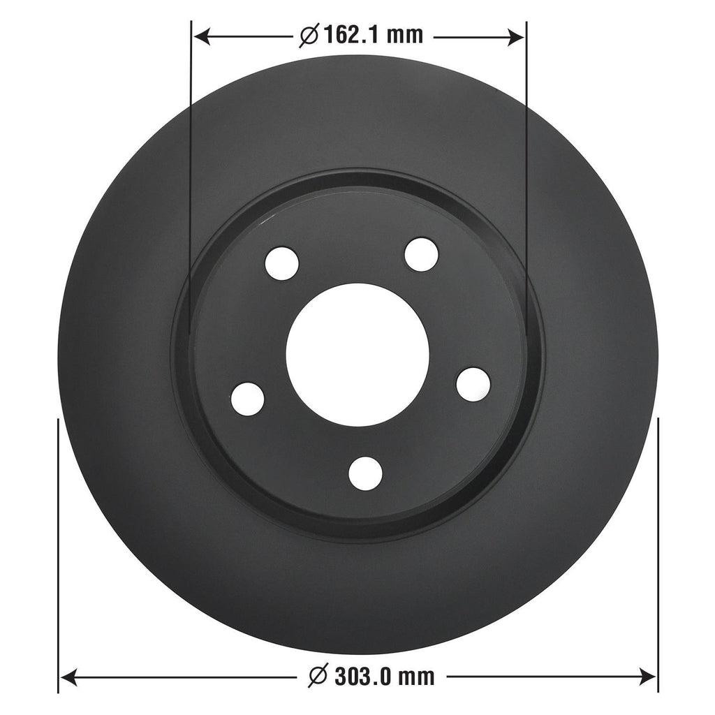 Gold Disc Brake Rotor 55034DG
