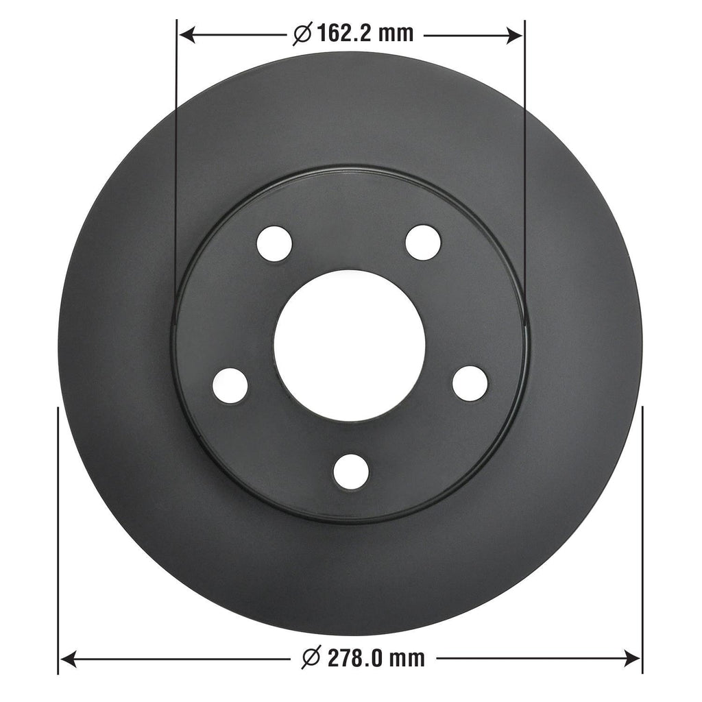 Gold Disc Brake Rotor 55036DG