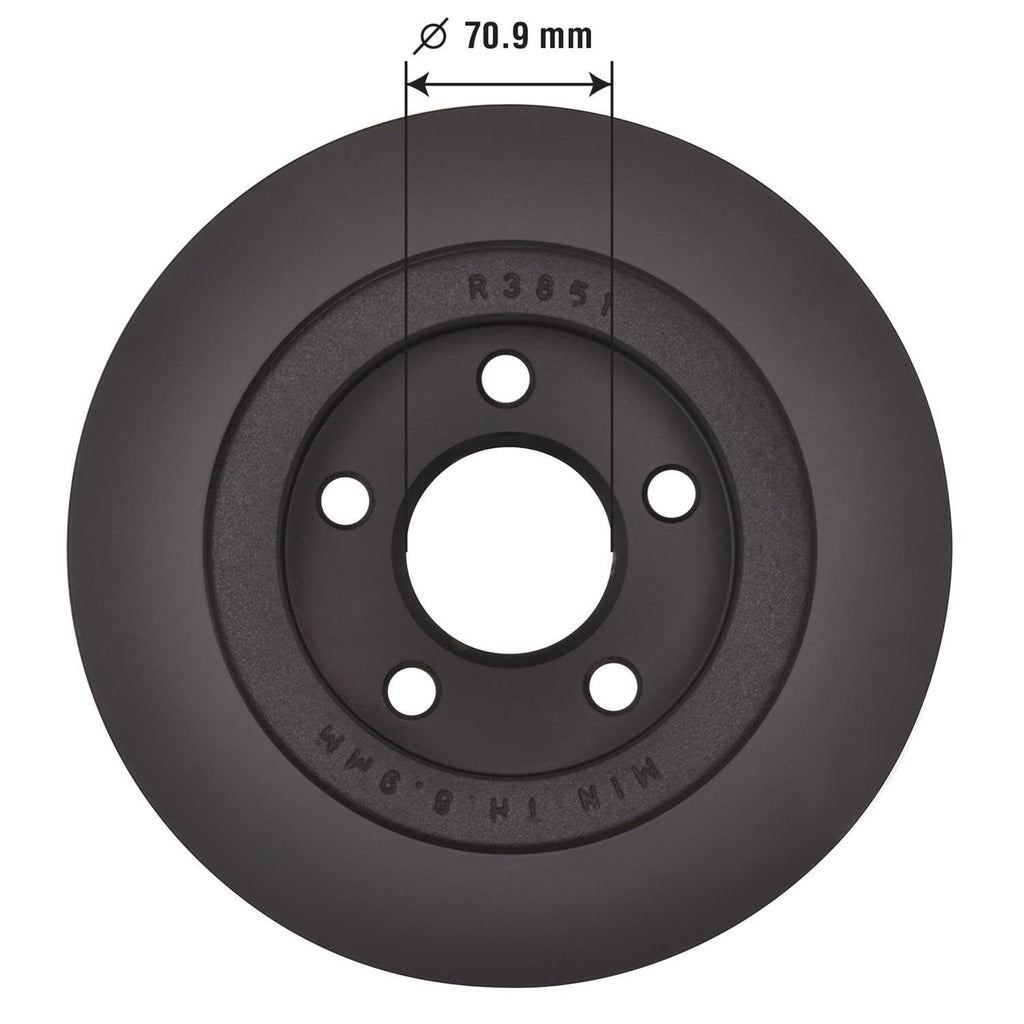 Gold Disc Brake Rotor 55051DG