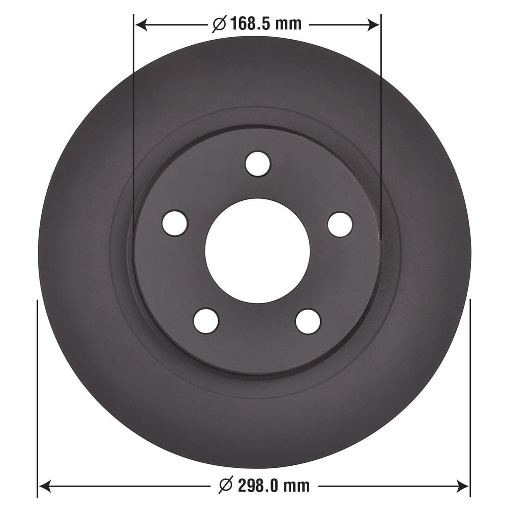 Gold Disc Brake Rotor 55051DG