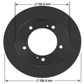 Gold Disc Brake Rotor 55060DG