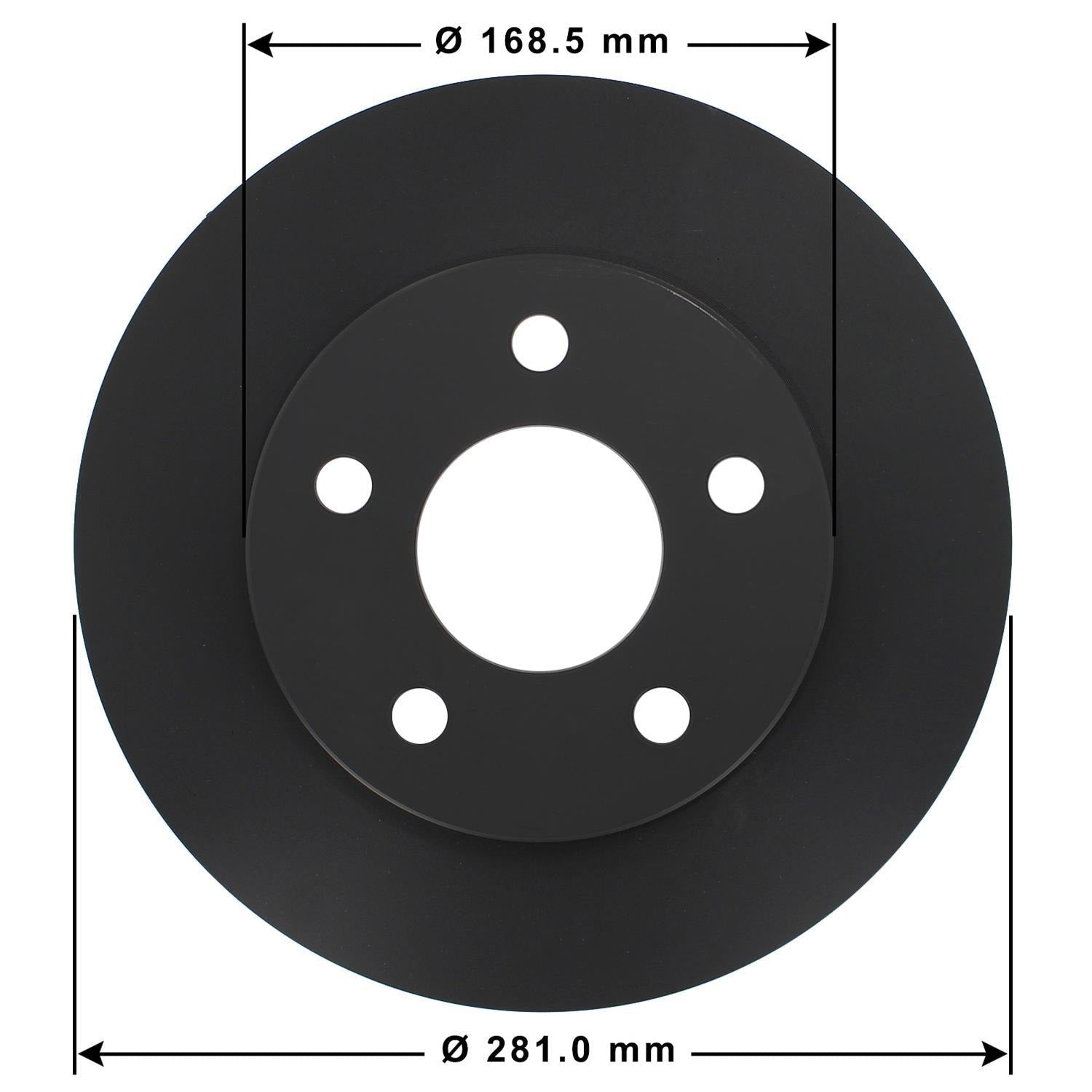 Gold Disc Brake Rotor 55065DG