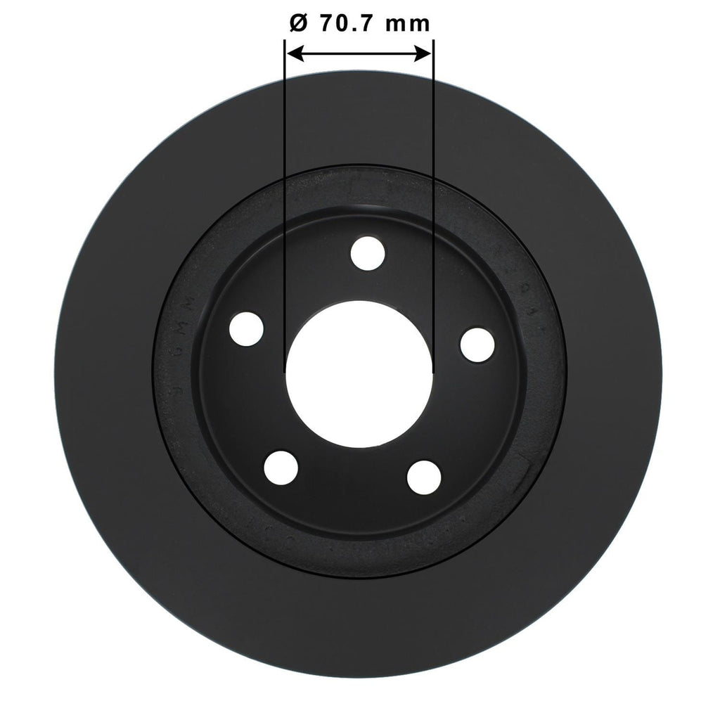 Gold Disc Brake Rotor 55065DG