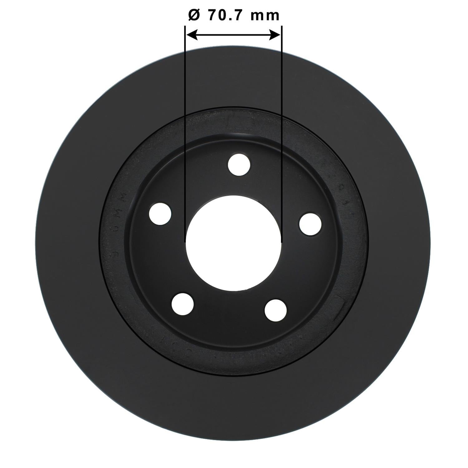 Gold Disc Brake Rotor 55065DG