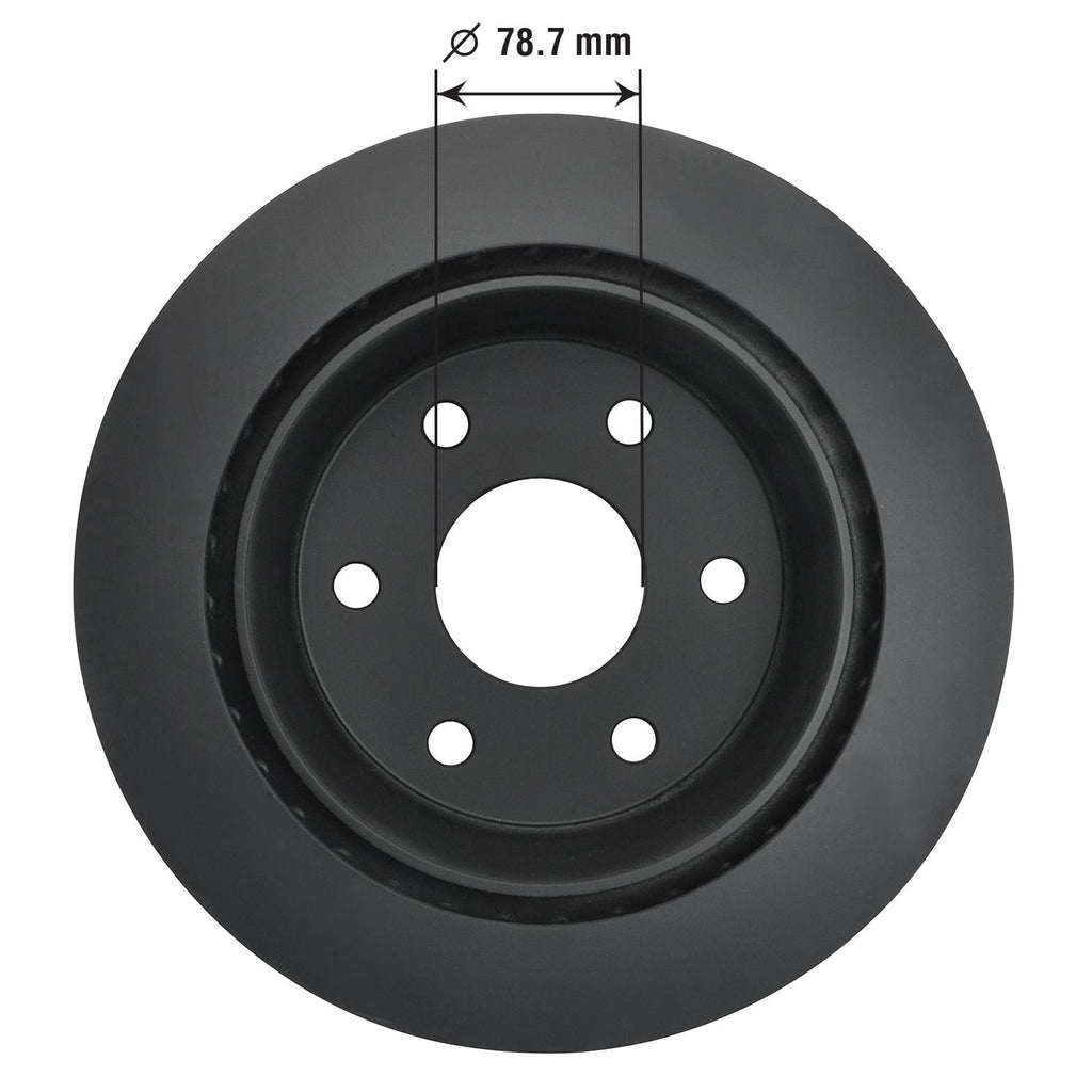 Gold Disc Brake Rotor 55067DG