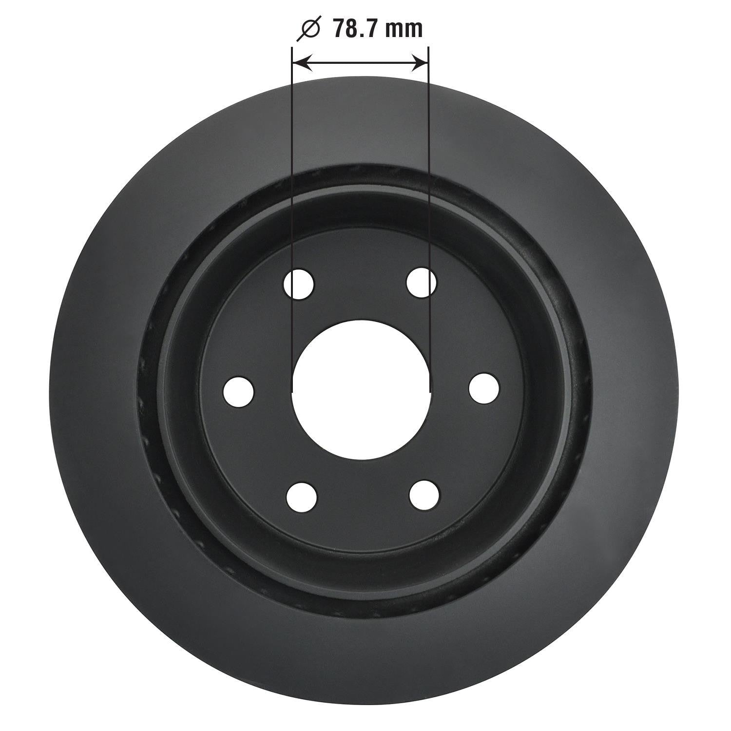 Gold Disc Brake Rotor 55067DG