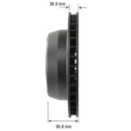 Severe Duty Disc Brake Rotor 55067SD
