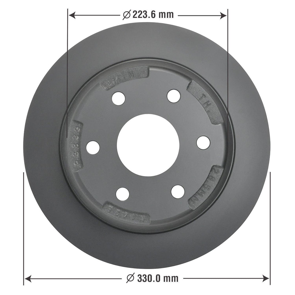 Severe Duty Disc Brake Rotor 55067SD