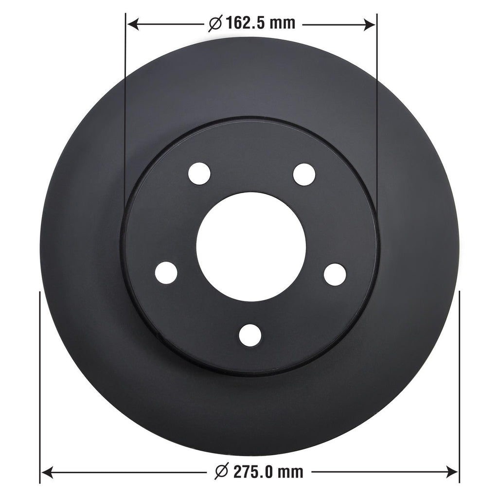 Gold Disc Brake Rotor 55070DG