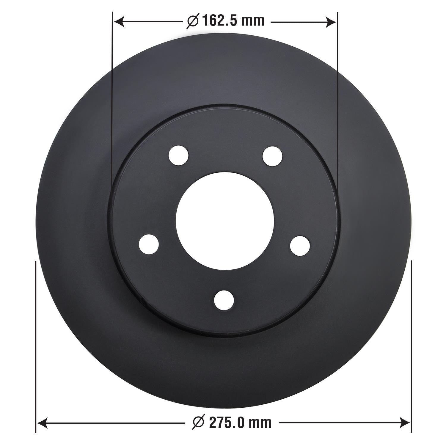 Gold Disc Brake Rotor 55070DG