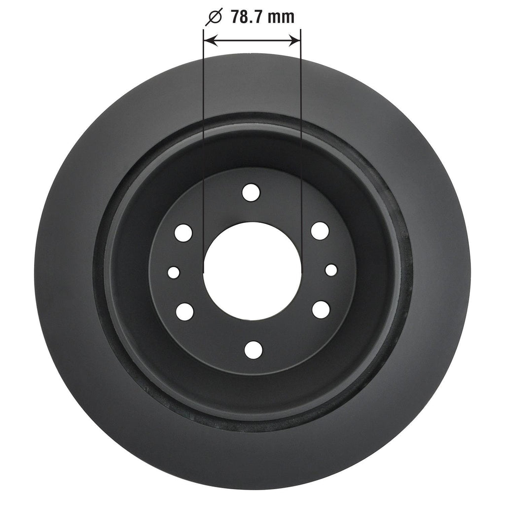Gold Disc Brake Rotor 55073DG