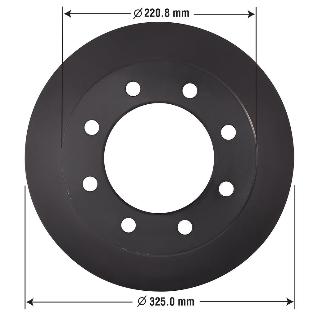 Gold Disc Brake Rotor 55075DG
