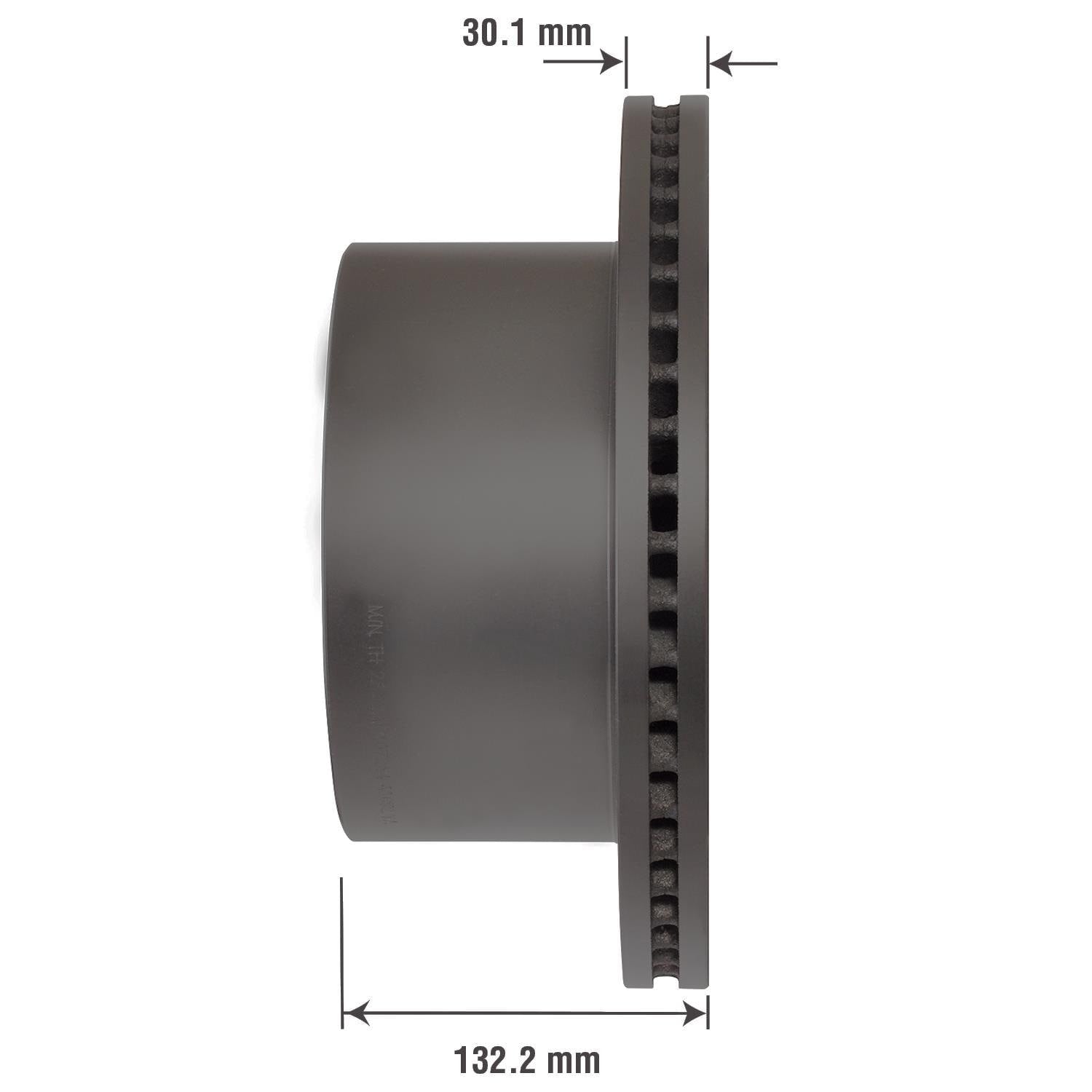 Severe Duty Disc Brake Rotor 55075SD