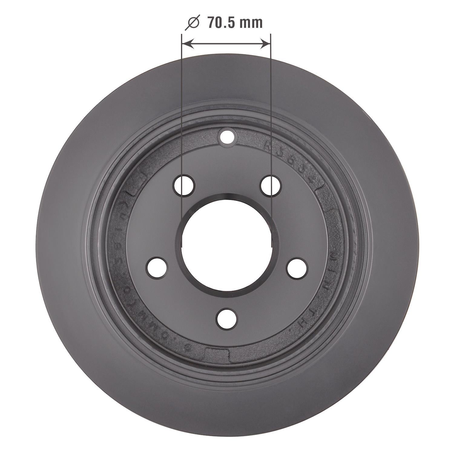 Severe Duty Disc Brake Rotor 55078SD