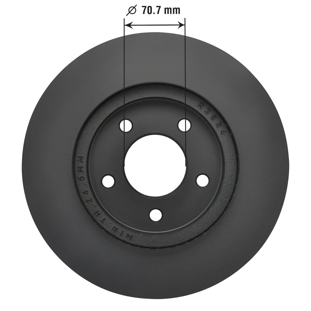 Gold Disc Brake Rotor 55080DG