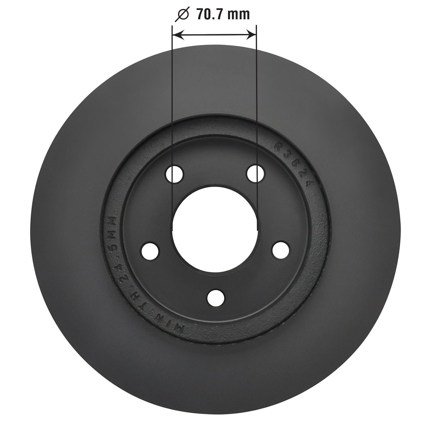 Gold Disc Brake Rotor 55080DG