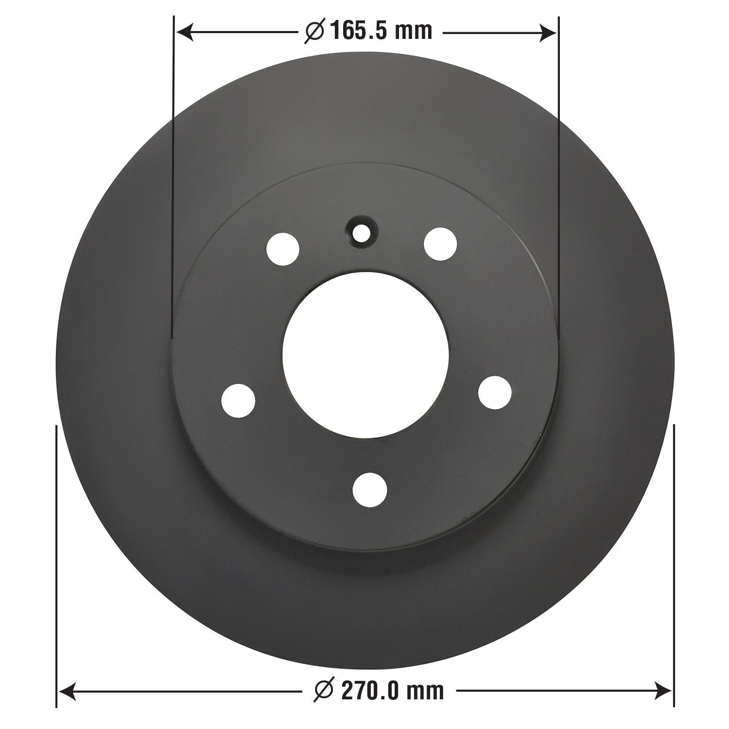 Gold Disc Brake Rotor 55085DG